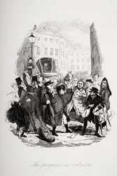 El cochero pendenciero, ilustración de 